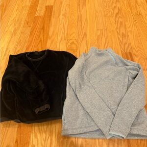 Athleta Girl Light Blue and Gray Jacket